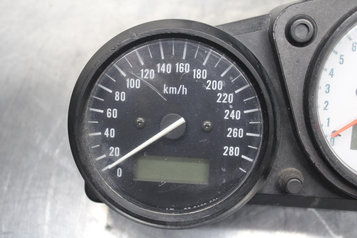 1999 Suzuki GSXR600 SPEEDO TACH GAUGES DISPLAY CLUSTER SPEEDOMETER  BB608