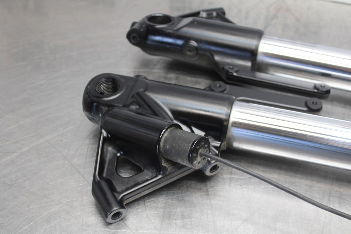 22 HARLEY-DAVIDSON PAN AMERICA 1250 FRONT FORKS SHOCK SUSPENSION SET PAIR BB910
