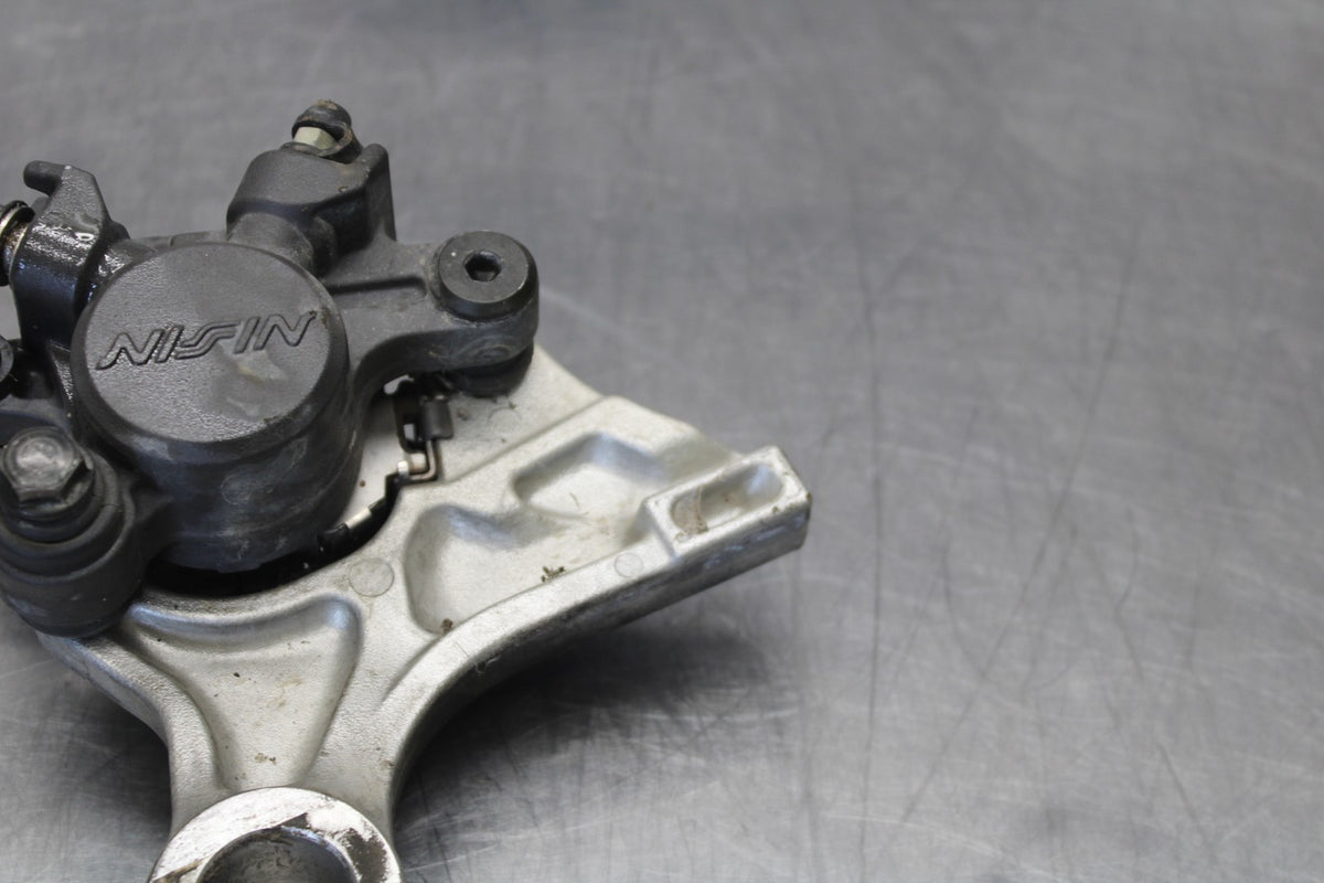 05-06 HONDA CBR600RR REAR BACK BRAKE CALIPER W MOUNT BRACKET BB893