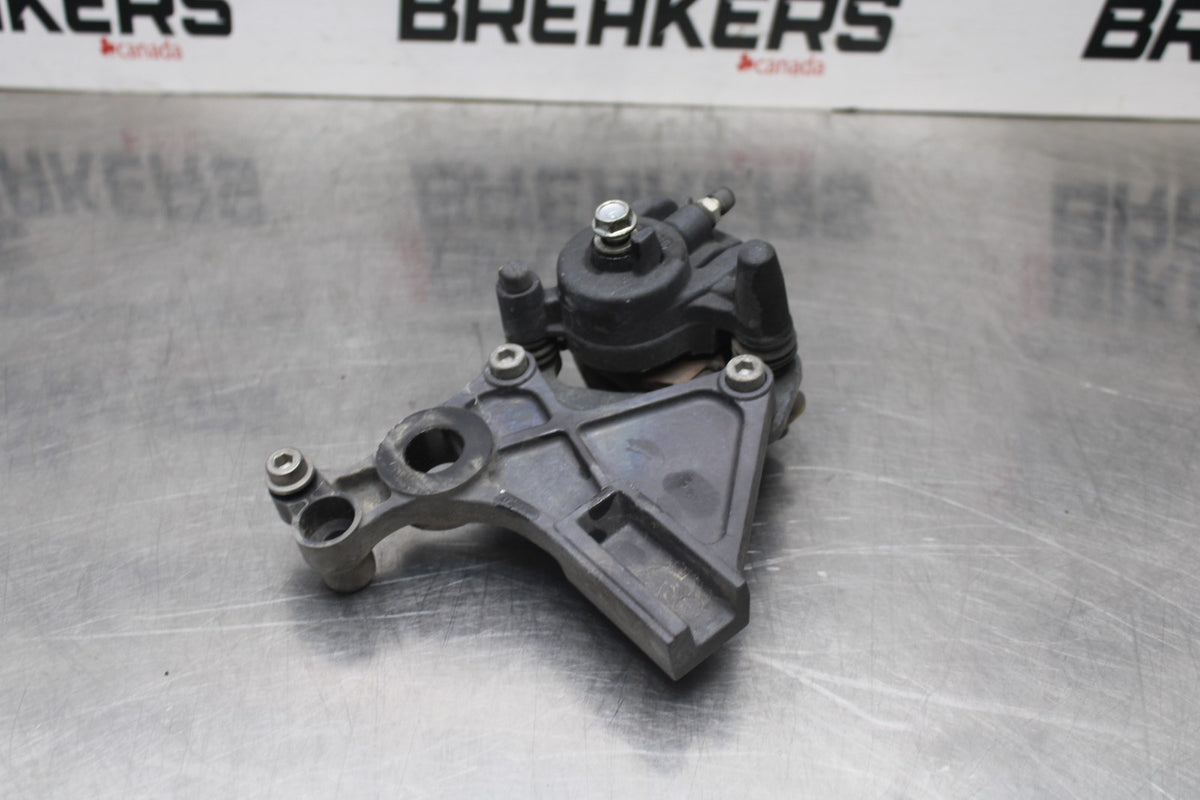 13 KAWASAKI NINJA 650 EX650F ABS REAR BACK BRAKE CALIPER W MOUNT BRACKET BB828