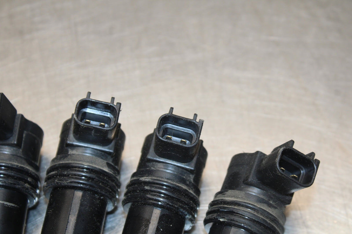 05-06 KAWASAKI NINJA ZX6R IGNITION COILS COIL SPARK PLUG CAPS BB877