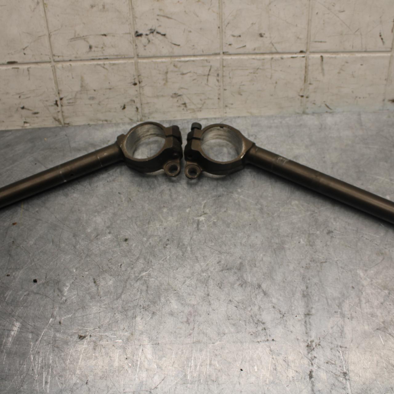 2004 Kawasaki Ninja ZX6RR ZX600M LEFT RIGHT CLIP ON ONS HANDLEBARS PAIR SET BB43