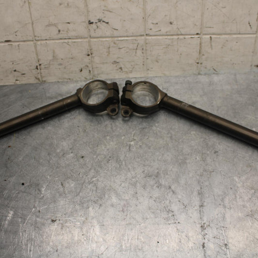 2004 Kawasaki Ninja ZX6RR ZX600M LEFT RIGHT CLIP ON ONS HANDLEBARS PAIR SET BB43