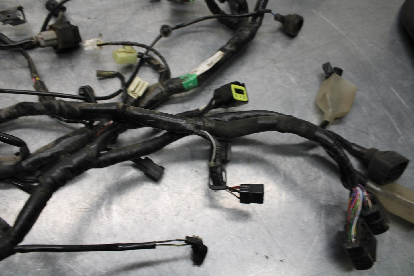 15-16 KAWASAKI EX300 MAIN ENGINE WIRING HARNESS MOTOR WIRE LOOM BB635