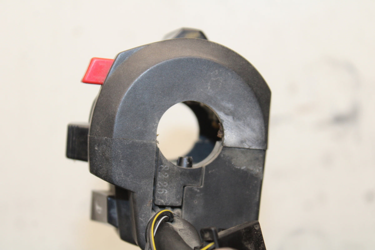 08-09 SUZUKI GSXR600 LEFT CLIP ON HANDLE HORN SIGNALS SWITCH SWITCHES BB728