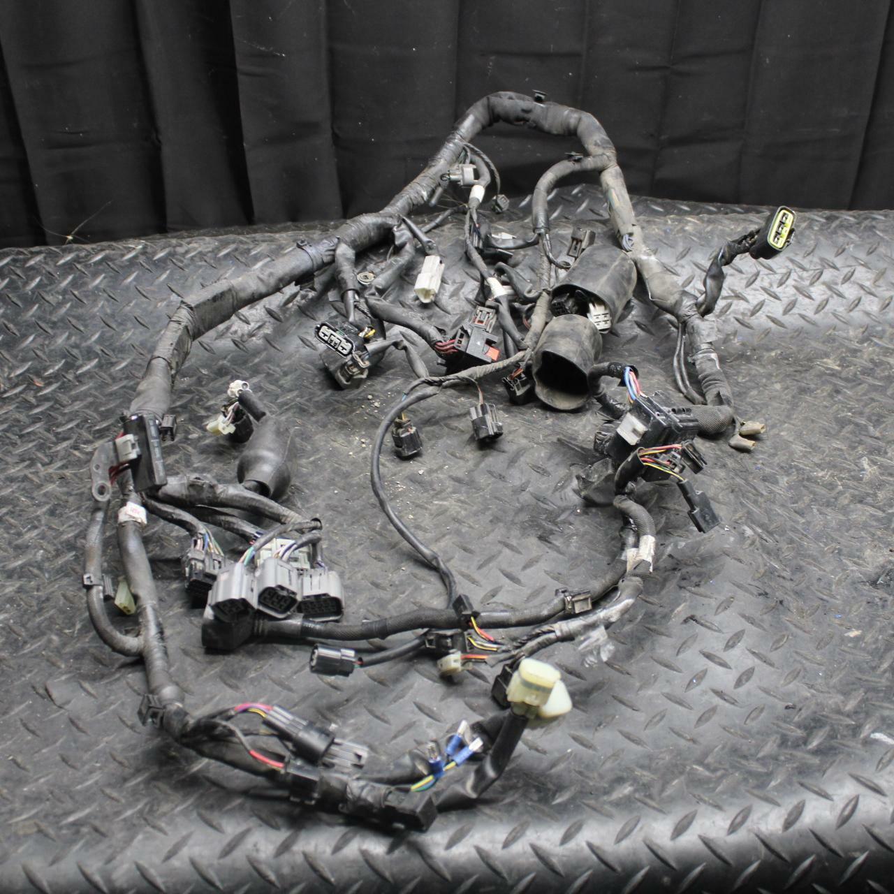 13-18 KAWASAKI NINJA ZX6R MAIN ENGINE WIRING HARNESS MOTOR WIRE LOOM BB203