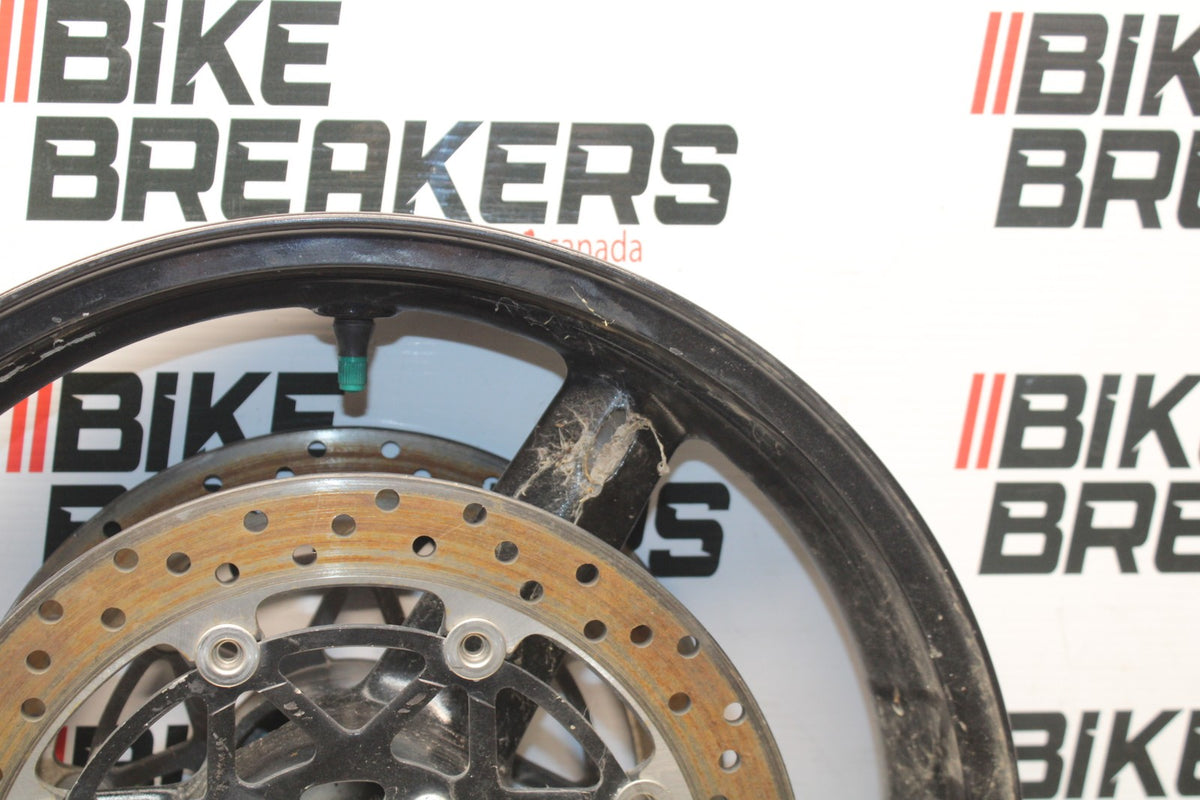 04-05 SUZUKI GSXR600 FRONT WHEEL FRONT RIM & ROTORS BB792