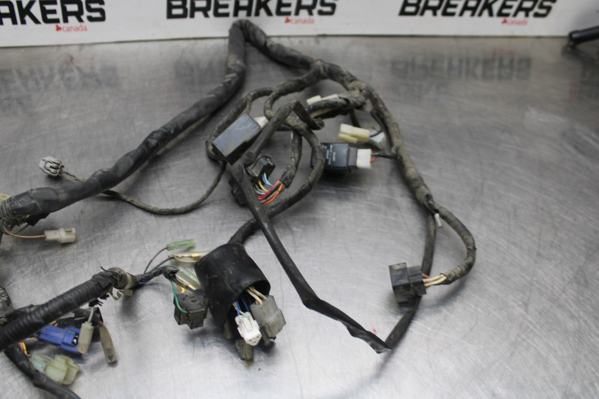 08 YAMAHA V STAR 1100 XVS1100AW CLASSIC MAIN ENGINE WIRING HARNESS BB916