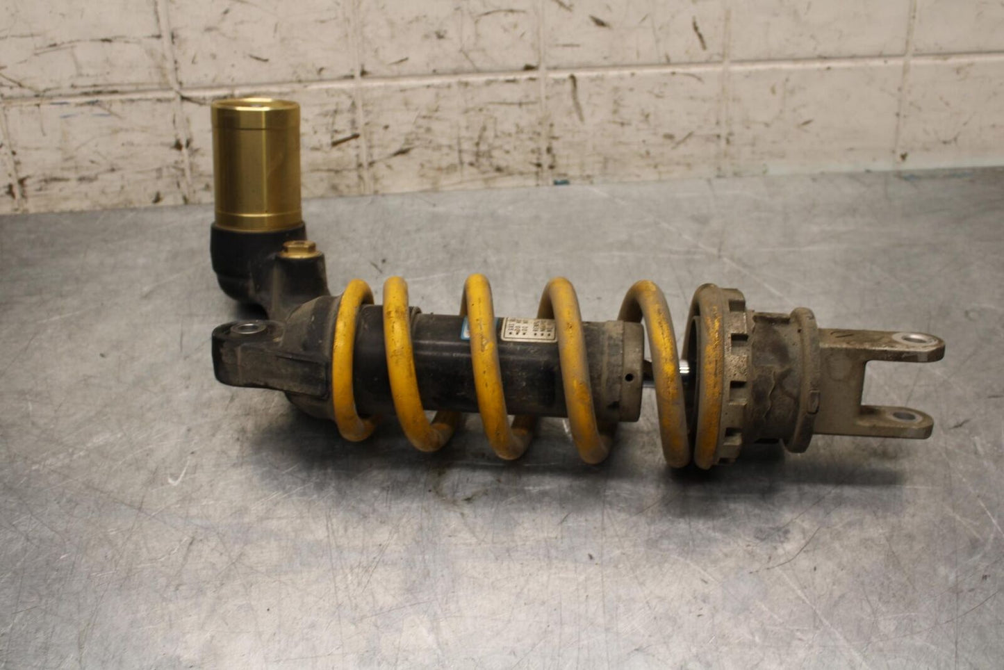 2005 Honda CBR600RR REAR BACK SHOCK ABSORBER SUSPENSION 52400-MEE-A01 BB564
