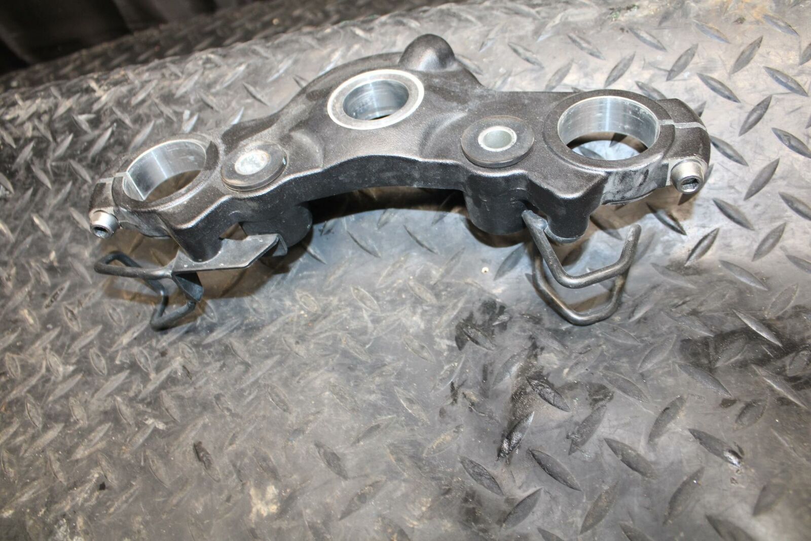 12-17 KAWASAKI NINJA 650 FORKS UPPER TRIPLE TREE CLAMP 44039-0121-18R BB211