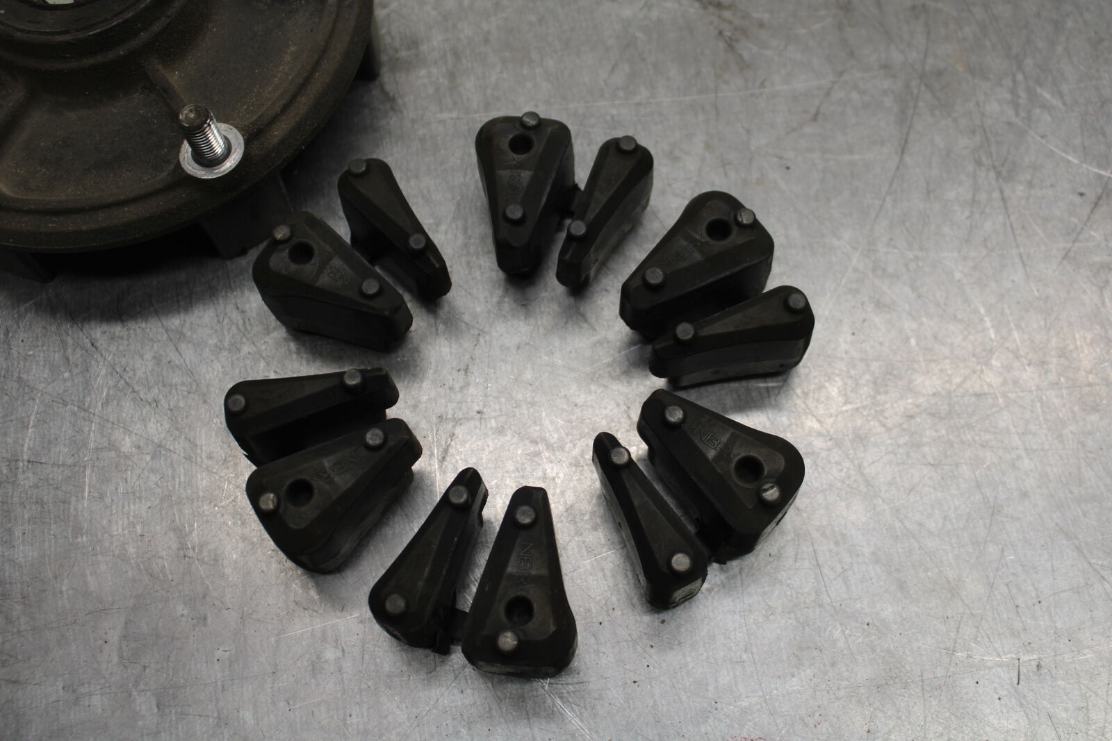 09-15 YAMAHA FZ6R REAR HUB SHOCK DAMPERS CUSH ABSORBERS BB719