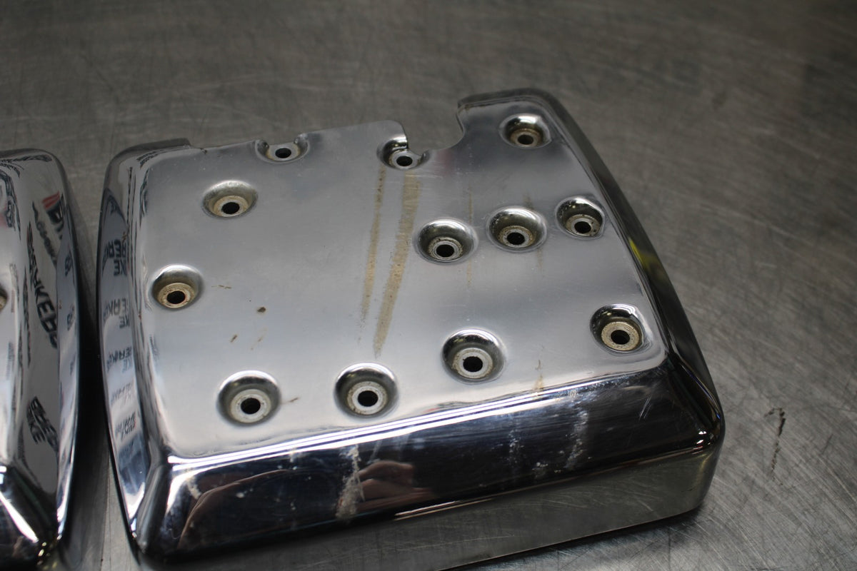 03-08 KAWASAKI VULCAN 1600 ENGINE TOP END CYLINDER HEAD COVER SET BB196