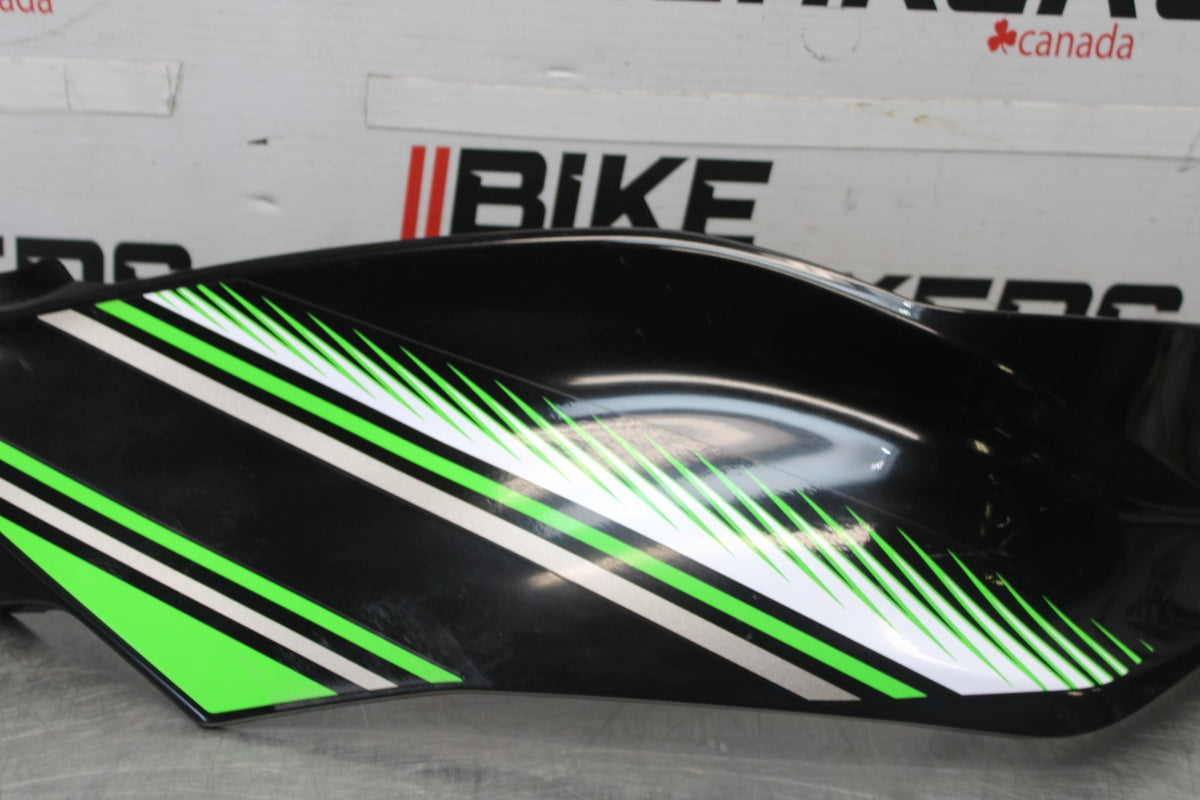 13-18 KAWASAKI NINJA ZX6R RIGHT MID SIDE FAIRING COWL PLASTIC BB908