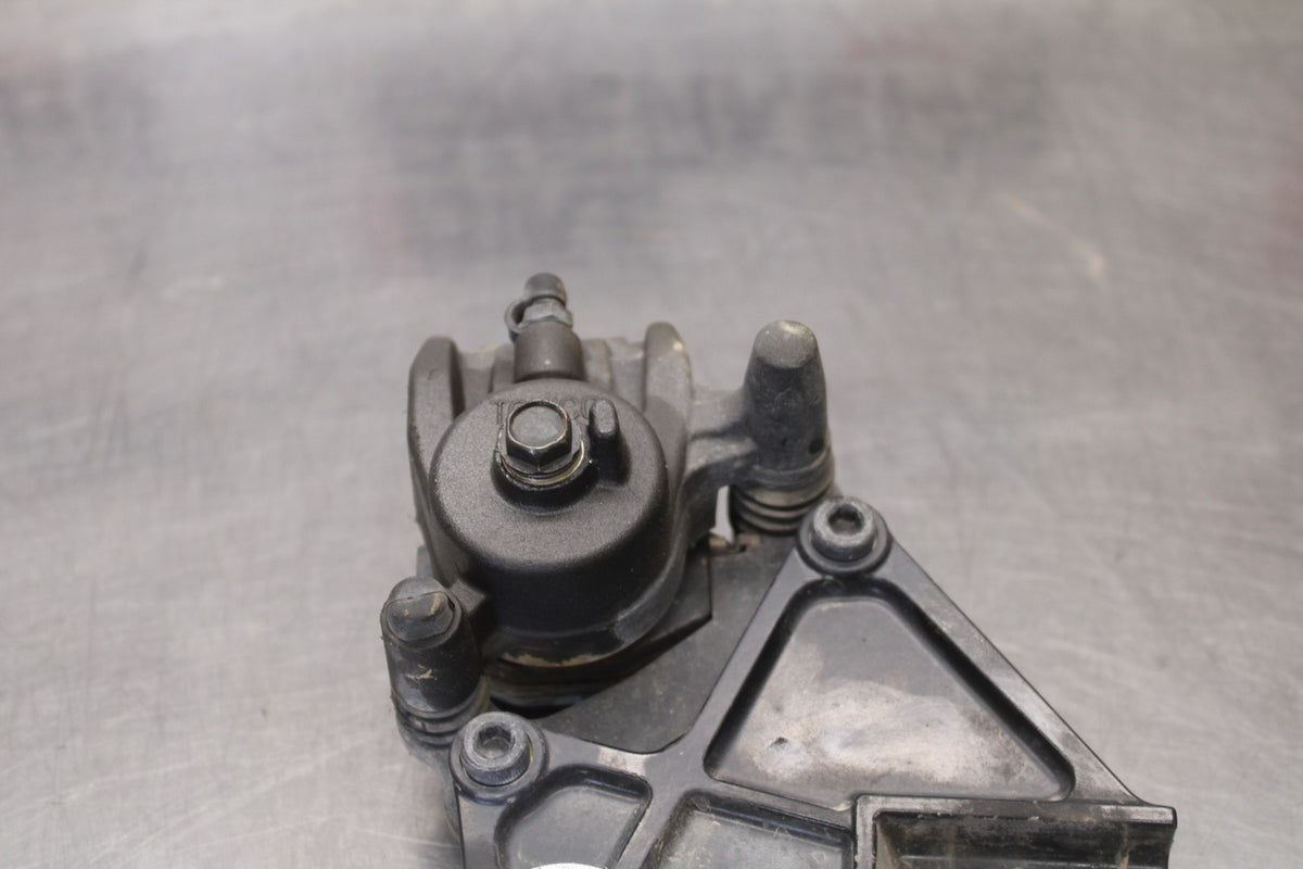 08 KAWASAKI ZX6R REAR BACK BRAKE CALIPER W MOUNT BRACKET BB896
