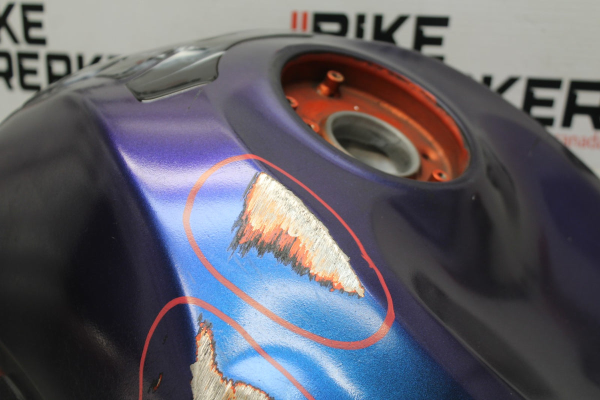 13-18 KAWASAKI NINJA ZX6R GAS TANK FUEL CELL PETROL RESERVOIR BB915