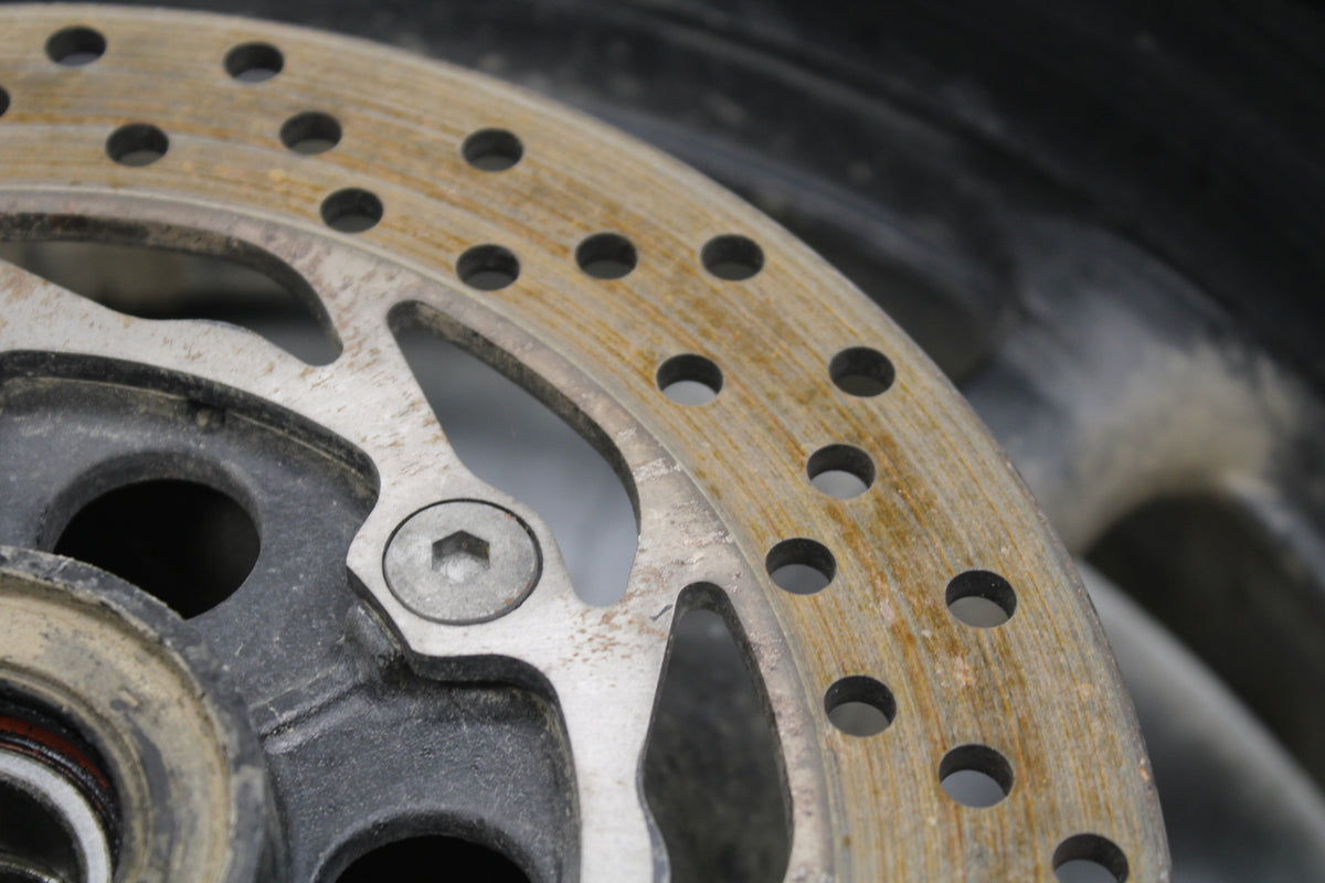 07-09 YAMAHA FZ6 REAR WHEEL REAR RIM  BB713
