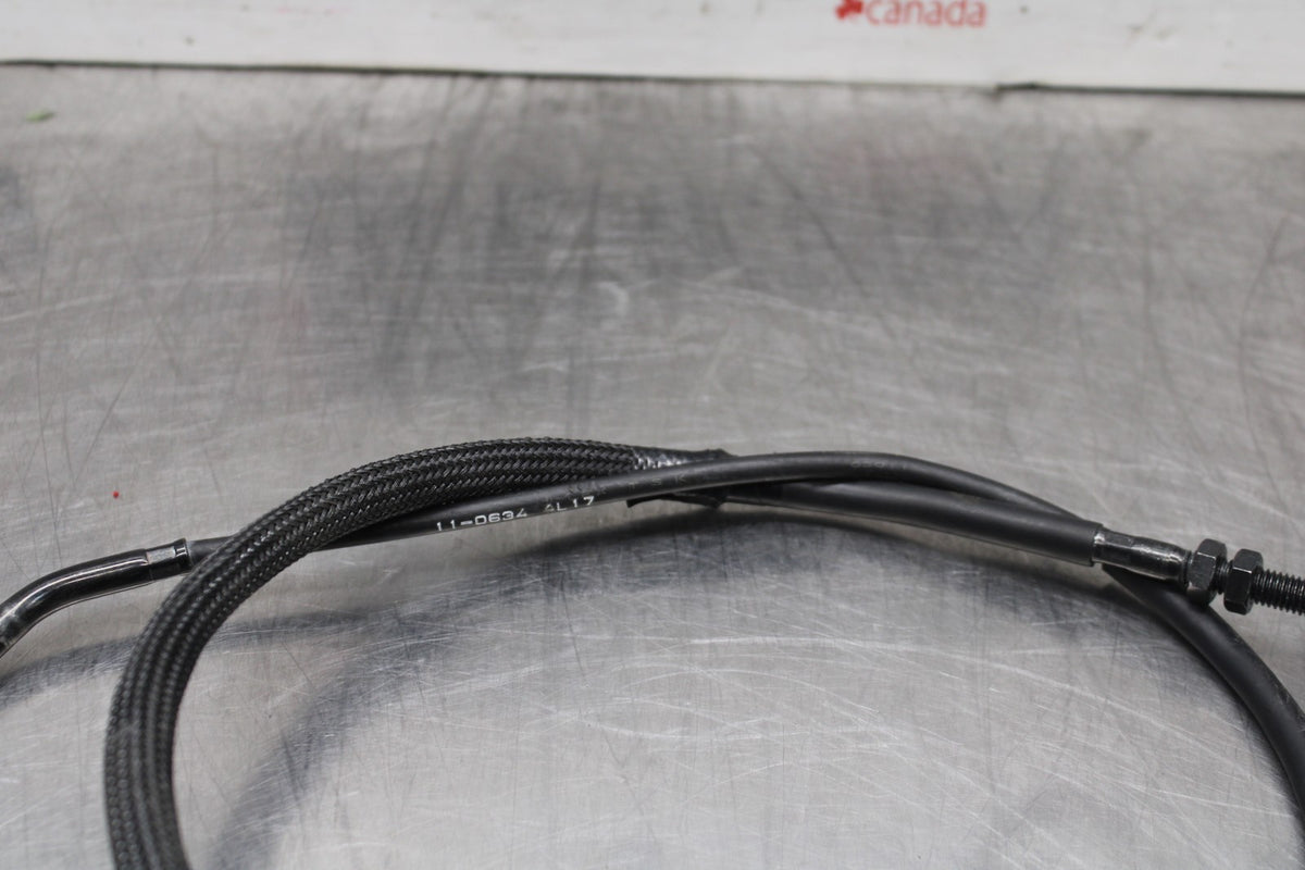 24-25 KAWASAKI NINJA ZX6R CLUTCH CABLE LINE BB939
