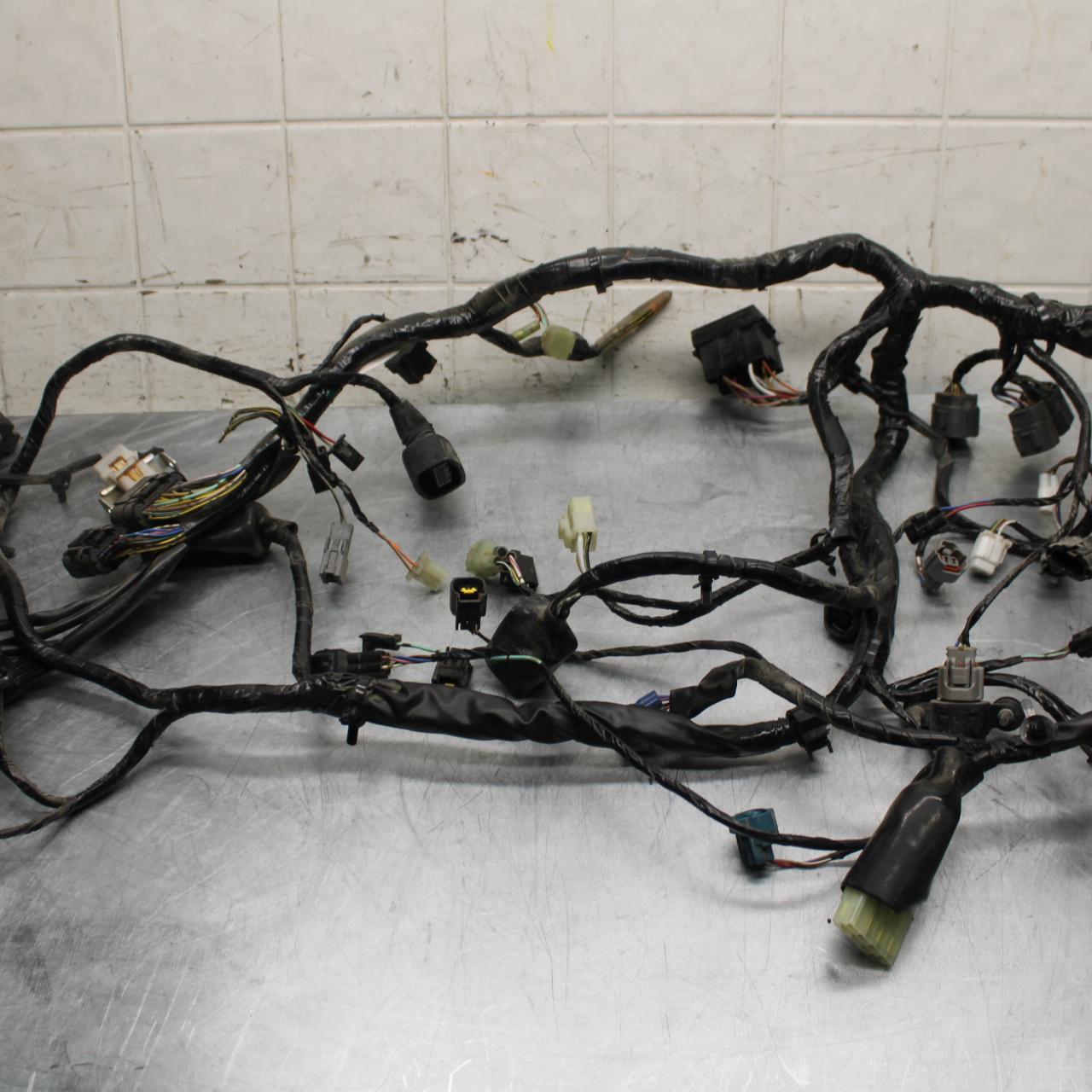 11-14 KAWASAKI VERSYS 650 LE 650C MAIN ENGINE WIRING HARNESS MOTOR WIRE  BB498
