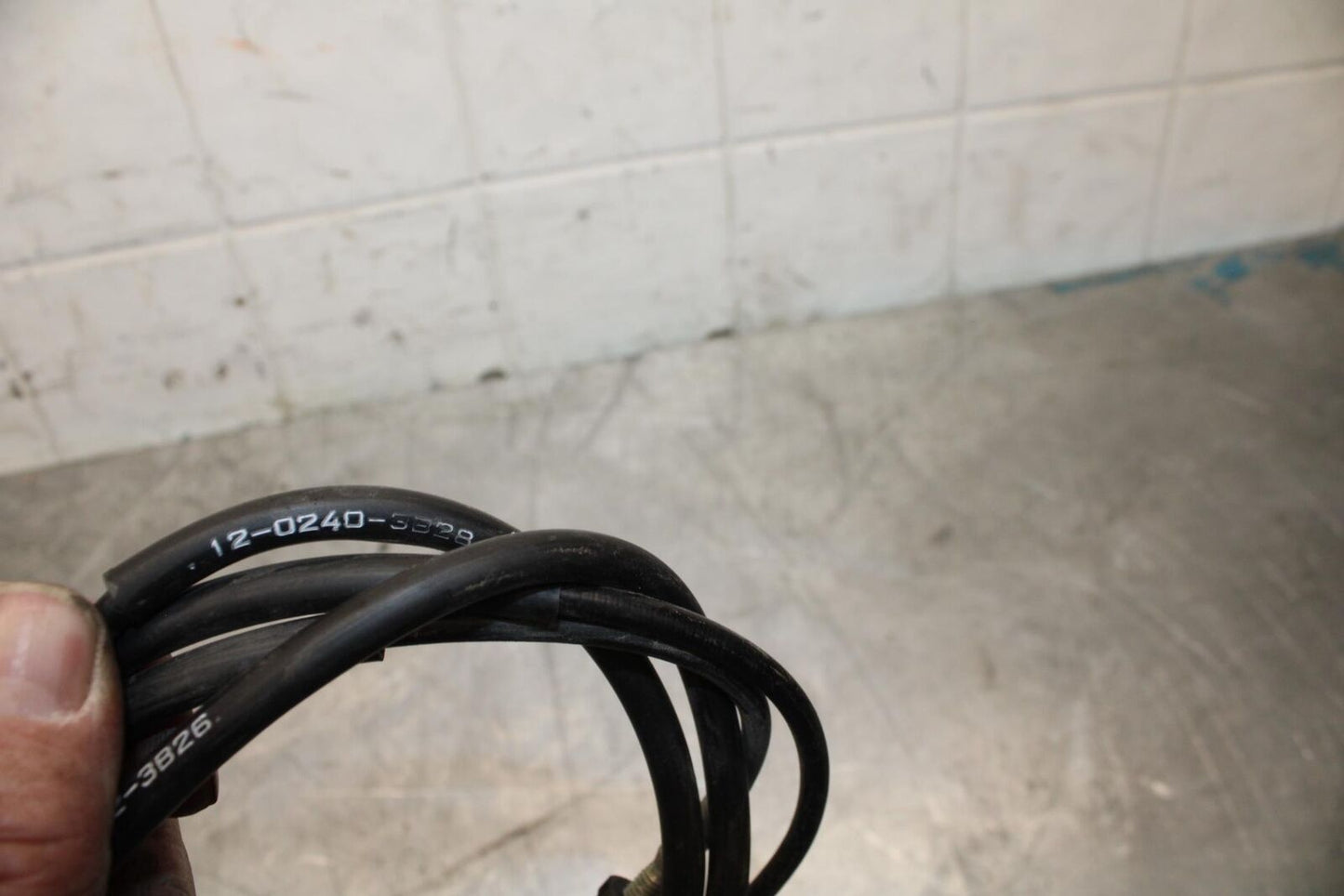 12-17 KAWASAKI NINJA 650 THROTTLE CABLES LINES BB470