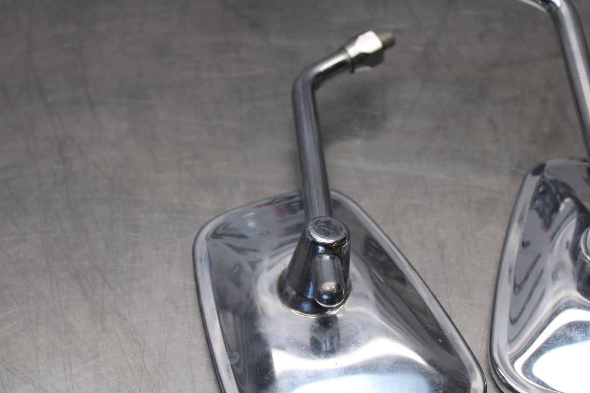 02 KAWASAKI VULCAN 800 VN800B CLASSIC REAR VIEW MIRROR SET PAIR MIRRORS BB862