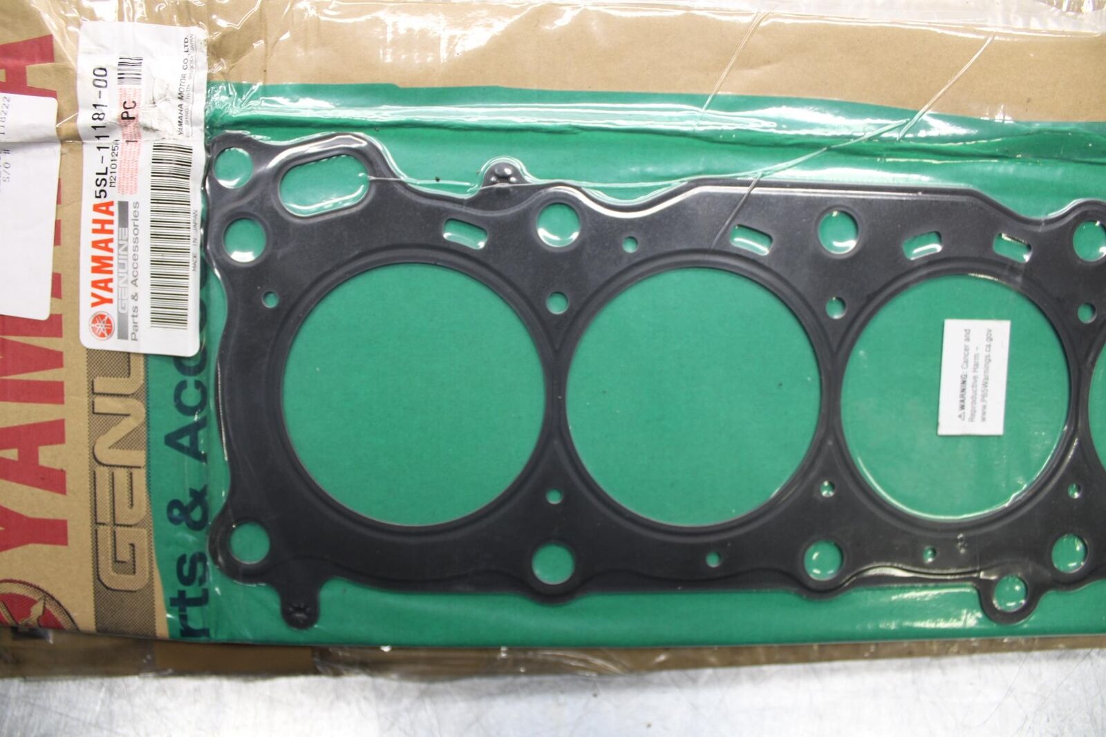2007 Yamaha YZF R6S HEAD GASKETS YAMAHA BRAND NEW BB594