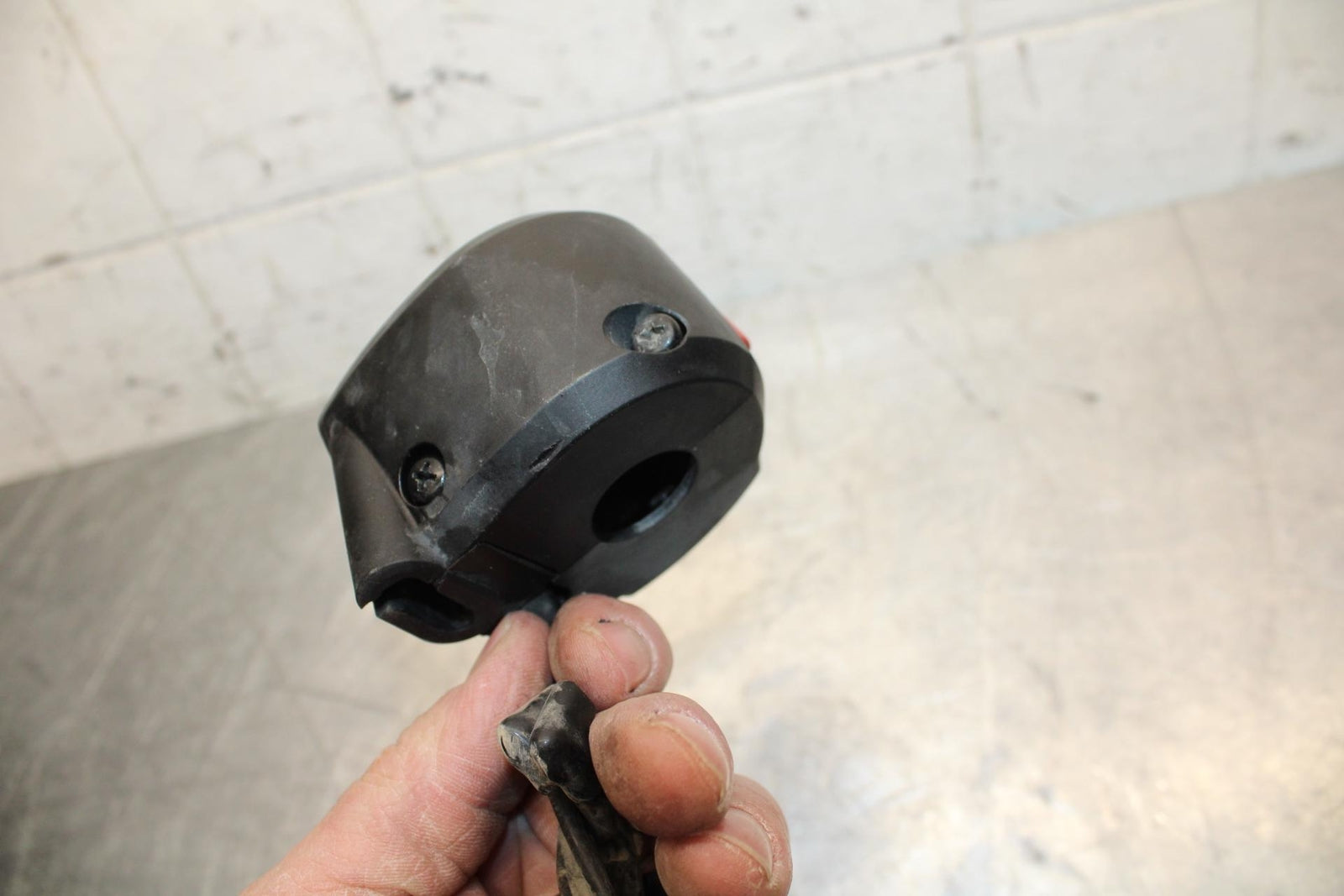 17 KAWASAKI VERSYS-X 300 RIGHT CLIP ON HANDLE KILL OFF START SWITCH BB504