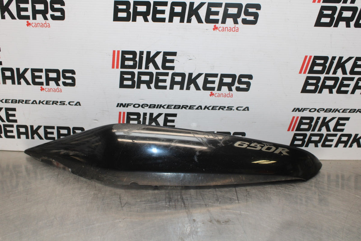 08 KAWASAKI NINJA 650 EX650 LEFT REAR BACK TAIL FAIRING COWL SHROUD BB797