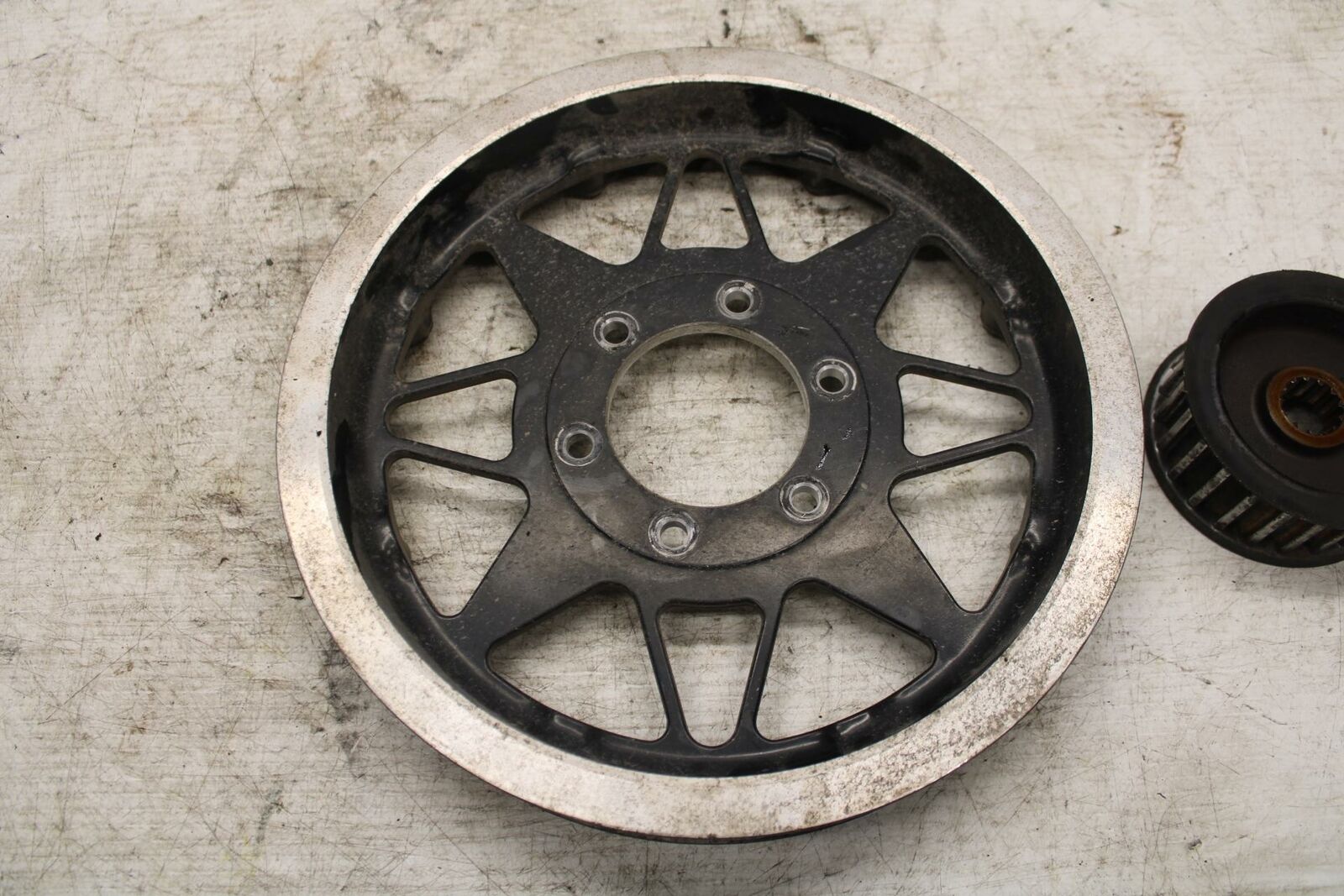 06-07 SUZUKI BOULEVARD S40 FRONT REAR PULLY SPROCKET SET BB375