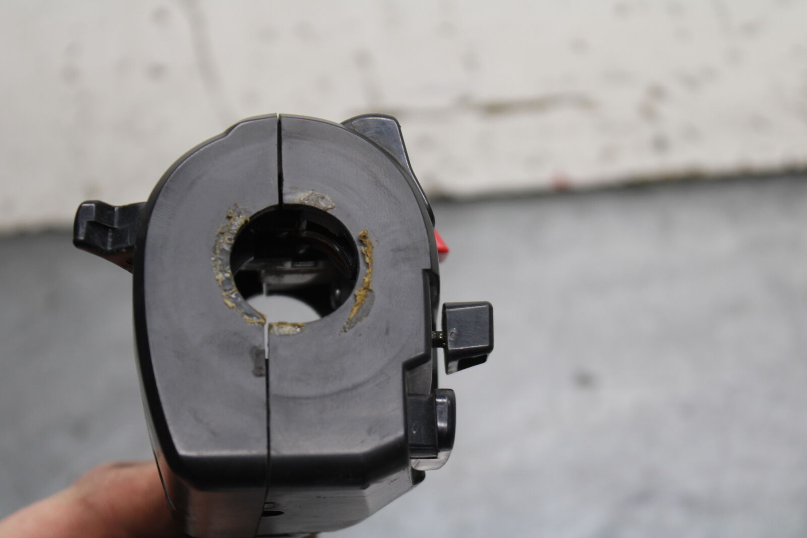 14-15 KAWASAKI NINJA 650 EX650F ABS LEFT CLIP ON HORN SIGNALS SWITCH  BB741