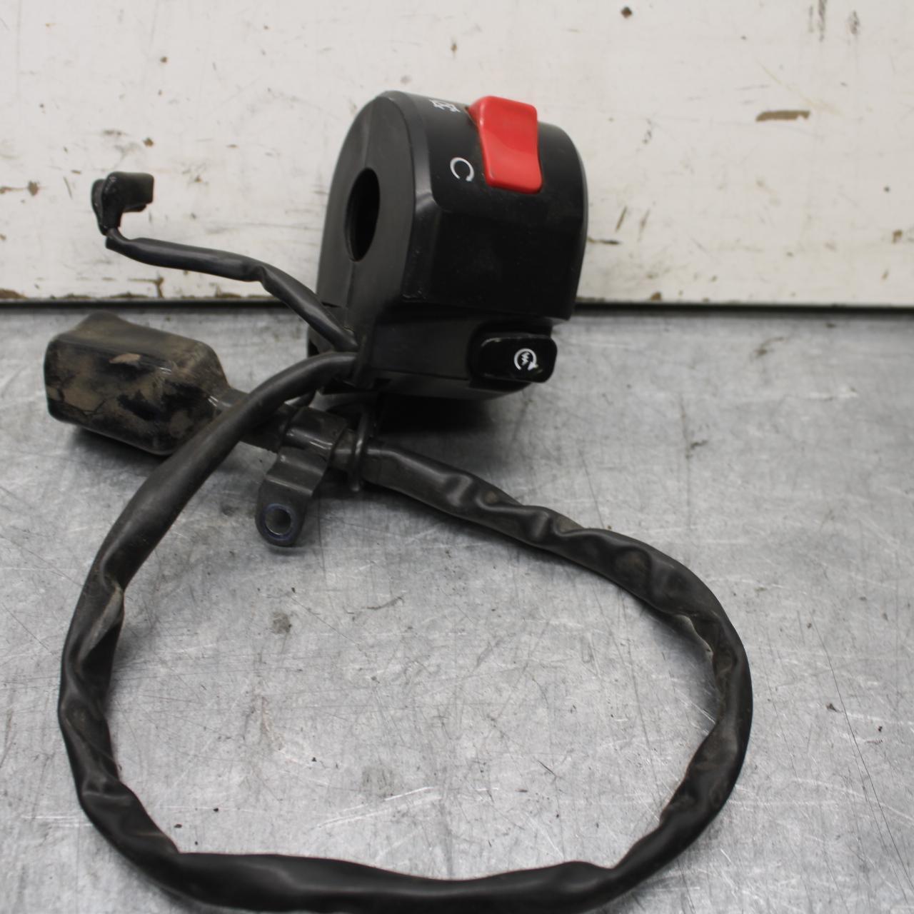 15-16 KAWASAKI EX300 RIGHT CLIP ON HANDLE KILL OFF START SWITCH  BB635