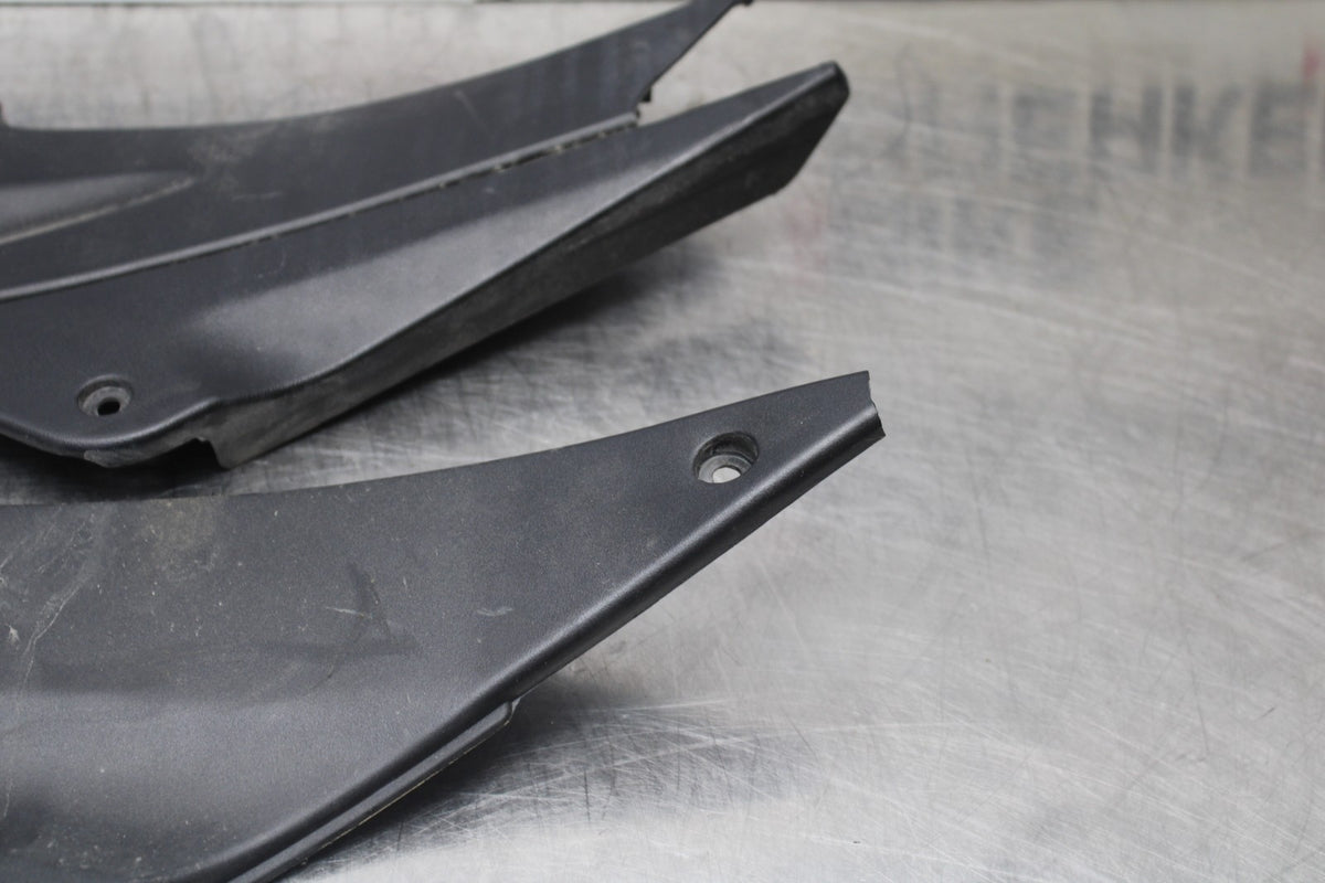 05-06 KAWASAKI NINJA ZX6R RIGHT LEFT GAS FUEL TANK PANELS COVERS TRIM COWL BB877