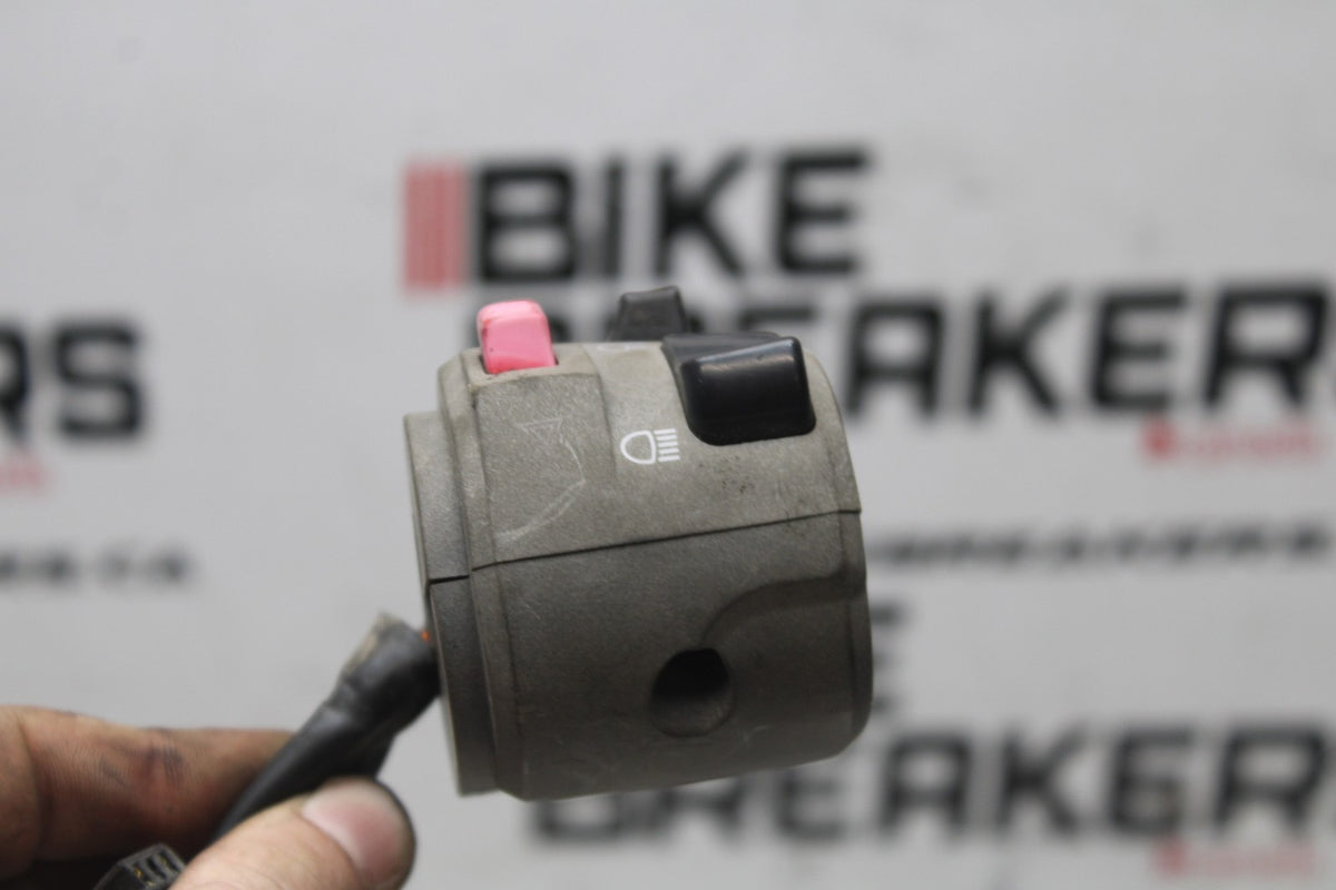 08 KAWASAKI NINJA 650 EX650 LEFT CLIP ON HANDLE HORN SIGNALS SWITCH BB797