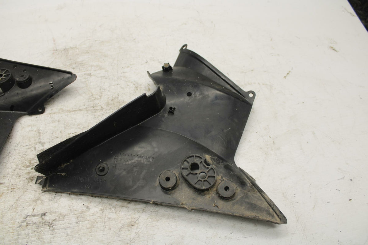00-01 HONDA CBR929RR RIGHT LEFT INNER FAIRINGS COWLS PANELS #B BB265