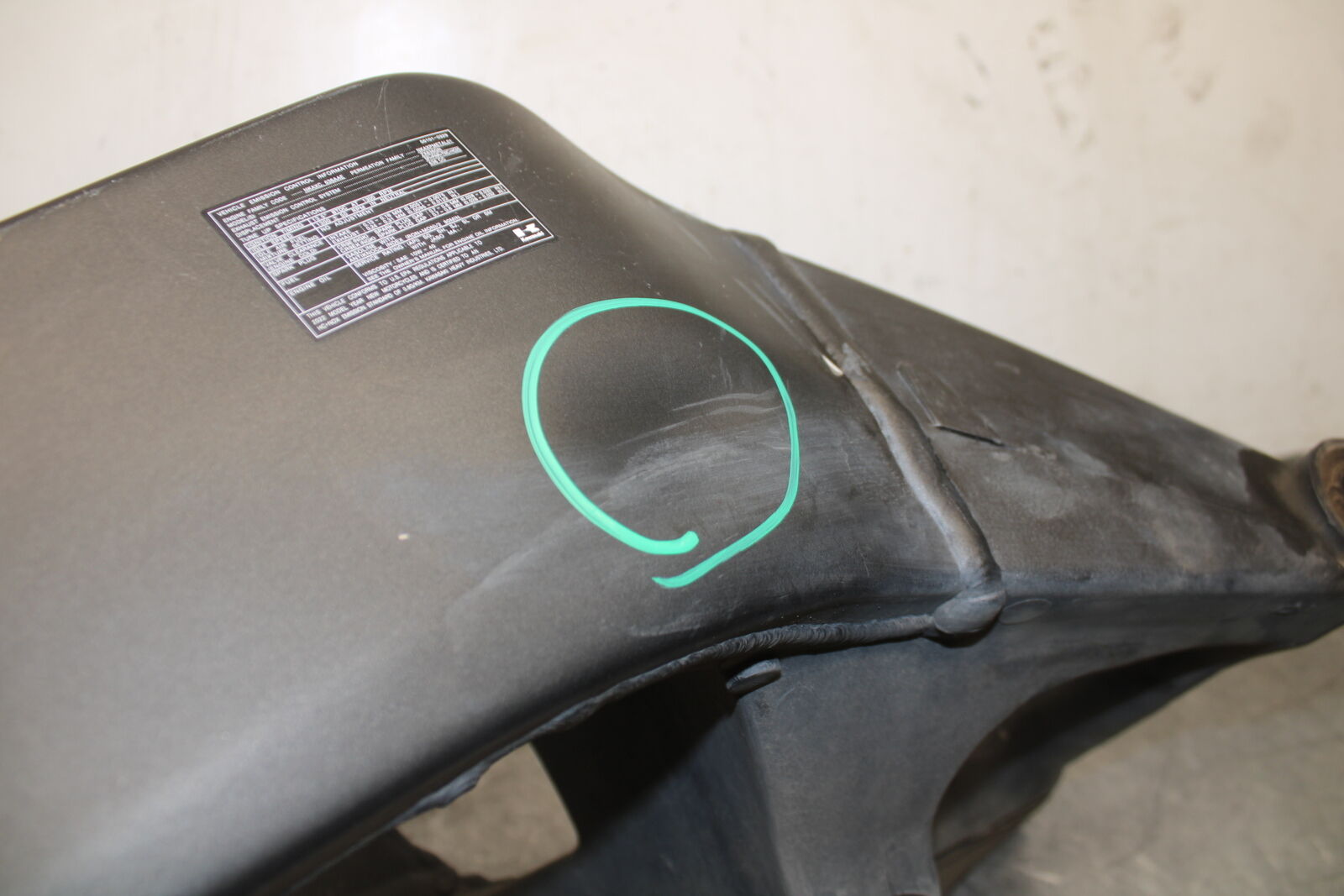 19-23 KAWASAKI NINJA ZX6R REAR SWINGARM BACK SUSPENSION SWING ARM BB701