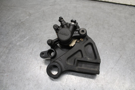 13-18 KAWASAKI NINJA ZX6R REAR BRAKE CALIPER W MOUNT BRACKET 43080-0114-DJ BB666