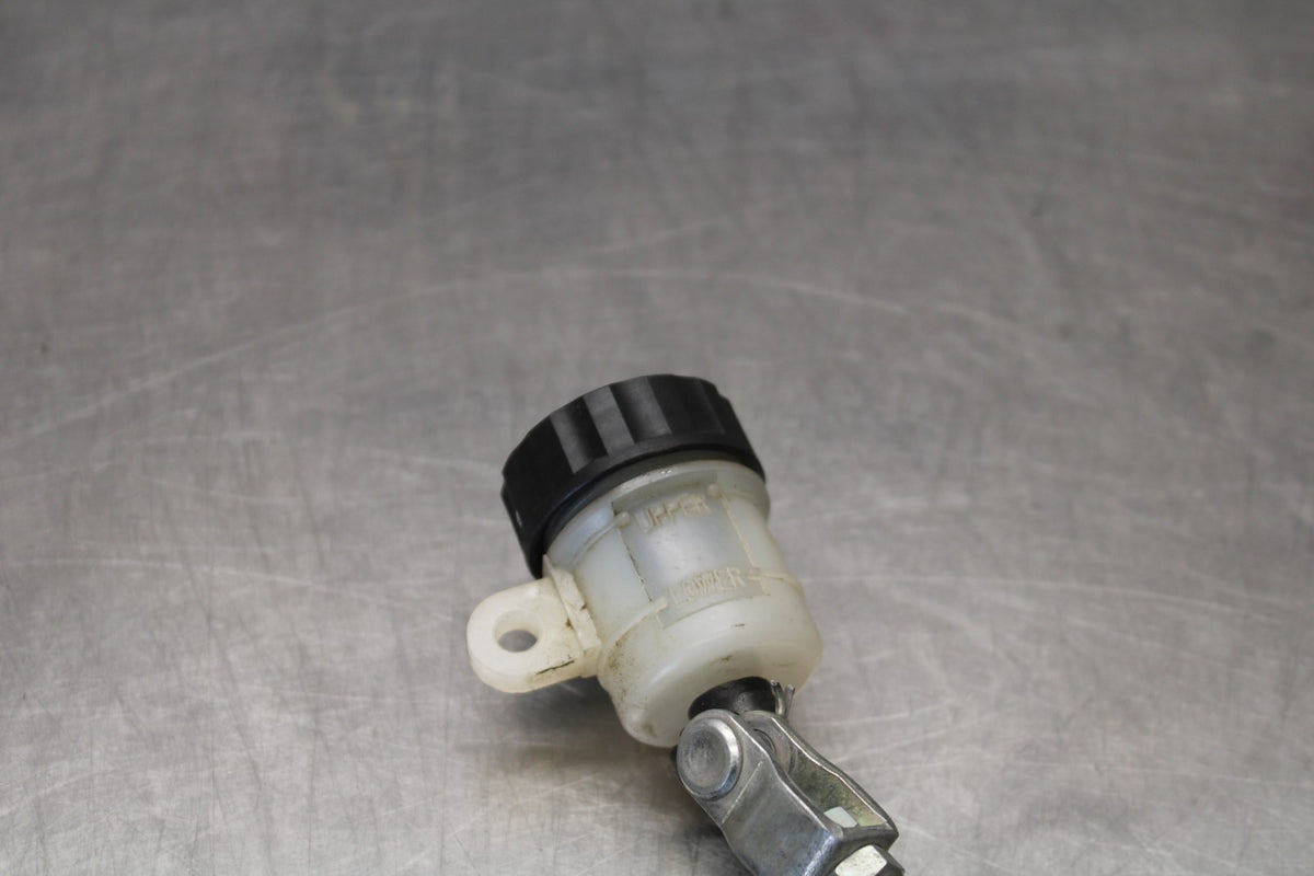 08 KAWASAKI ZX6R REAR BACK BRAKE MASTER CYLINDER W RESERVOIR BB896