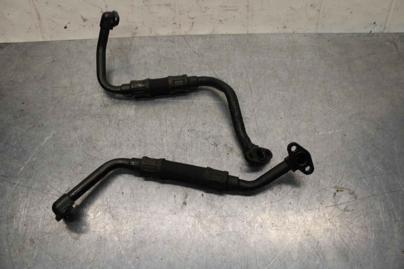 2002 Suzuki GSXR1000 ENGINE MOTOR OIL COOLER HOSES 16460-40F10 16470-40F00 BB73