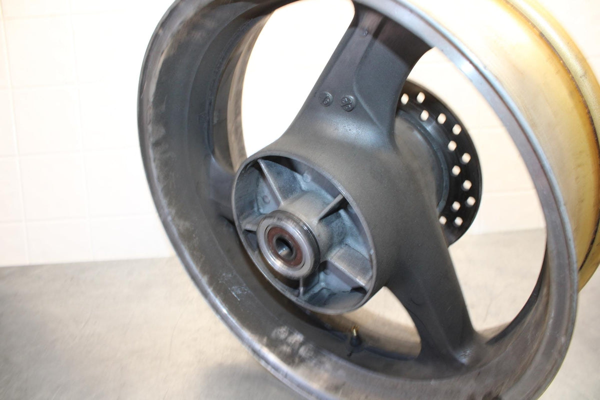 2000 Honda Super Hawk VTR1000F WHEEL AND REAR ROTOR BACK BRAKE BB577