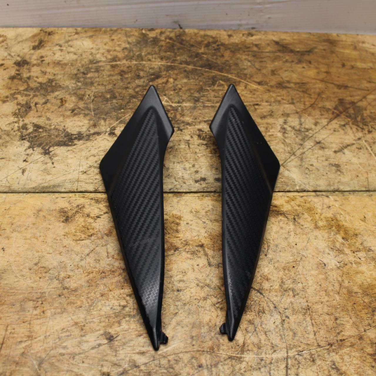 11-21 SUZUKI GSXR600 RIGHT LEFT FRONT SIDE SEAT PANELS TRIMS COWLS BB346