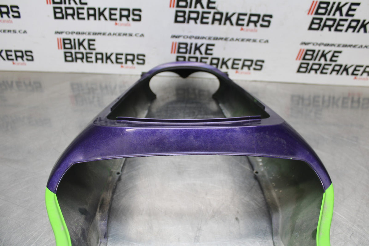 98 KAWASAKI NINJA ZX6 OEM REAR BACK TAIL FAIRING COWL SHROUD BB870