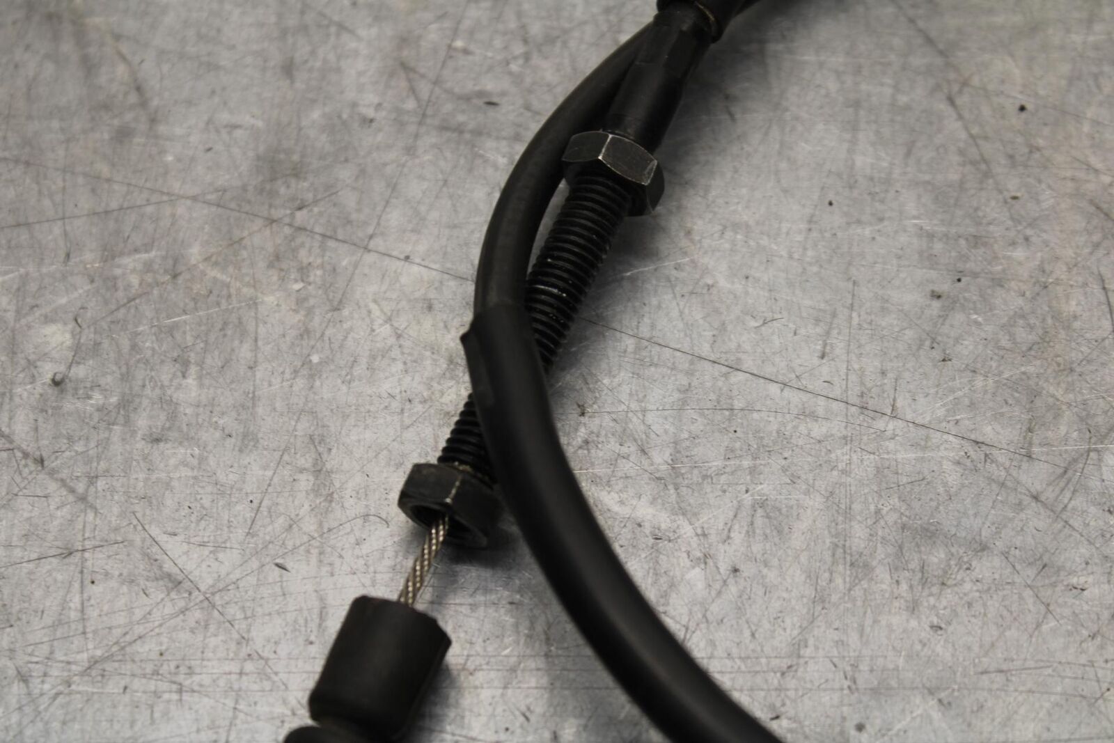 2011 Kawasaki Ninja ZX6R ZX600R CLUTCH CABLE LINE 54011-0100 BB587