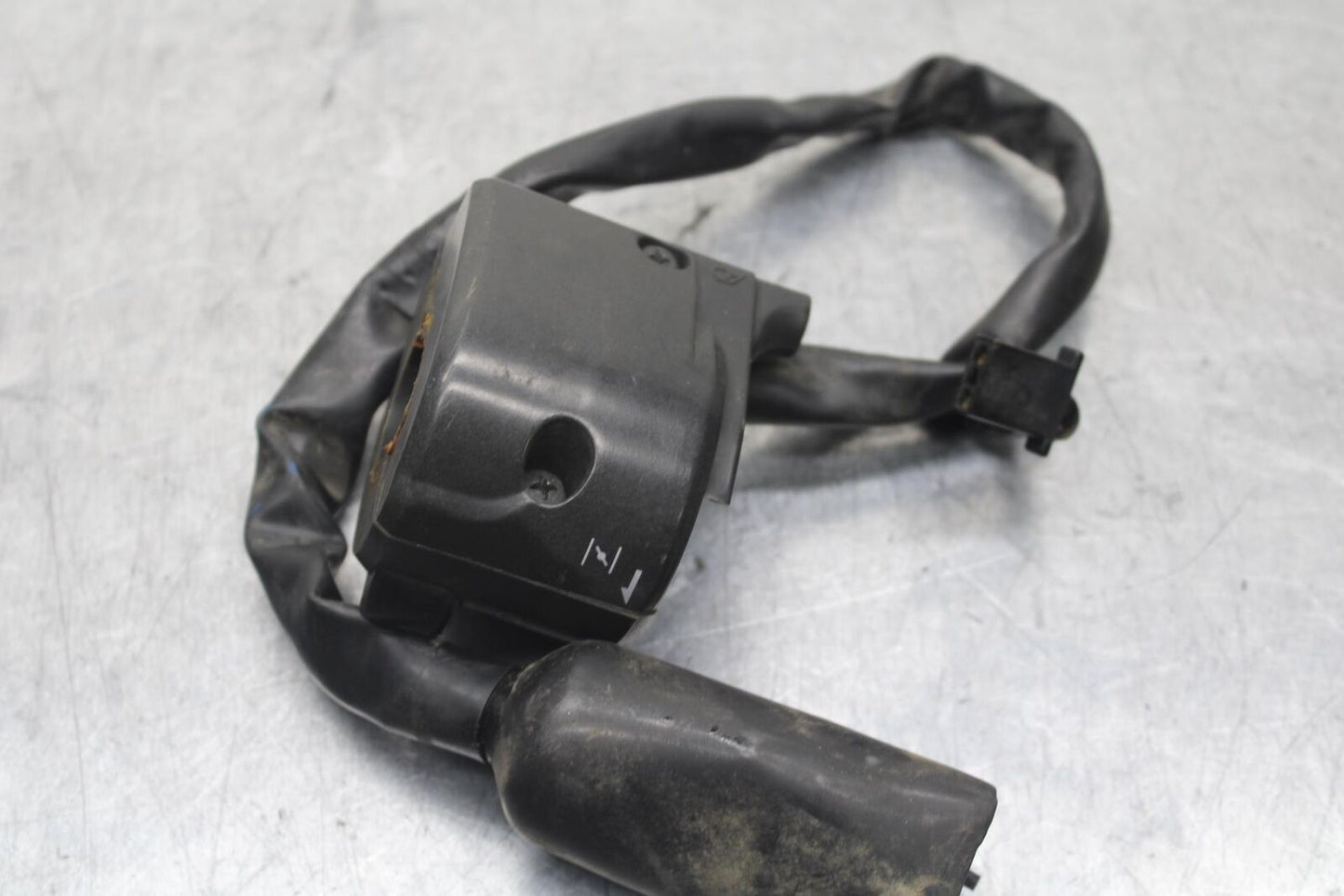 2009 Kawasaki Ninja 250R EX250J LEFT CLIP ON HANDLE HORN SIGNALS SWITCH  BB87