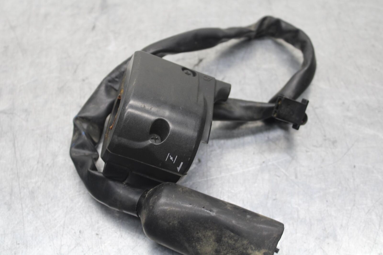 2009 Kawasaki Ninja 250R EX250J LEFT CLIP ON HANDLE HORN SIGNALS SWITCH  BB87