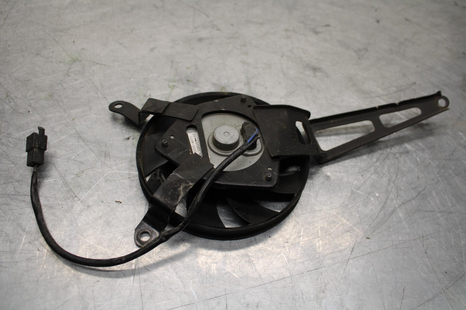 11-15 KAWASAKI ZX1000R ENGINE RADIATOR COOLING FAN BB445