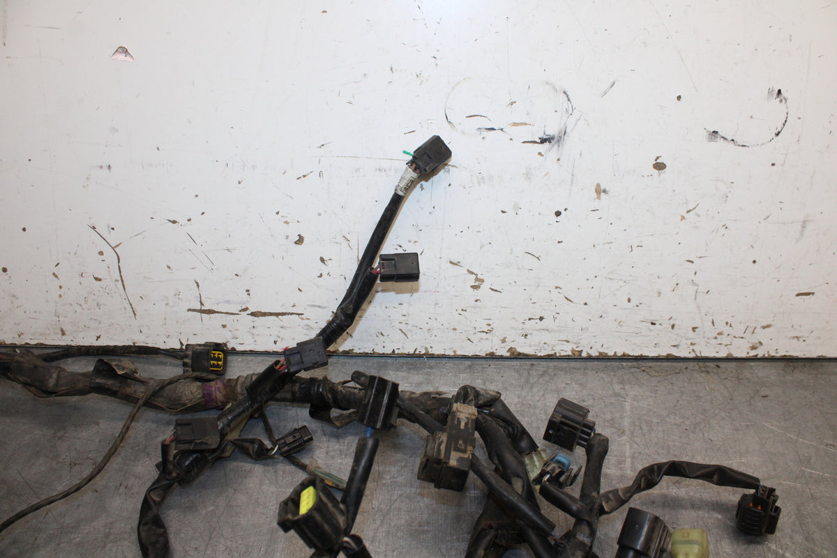 07-08 YAMAHA YZF R1 MAIN ENGINE WIRING HARNESS MOTOR WIRE LOOM BB724