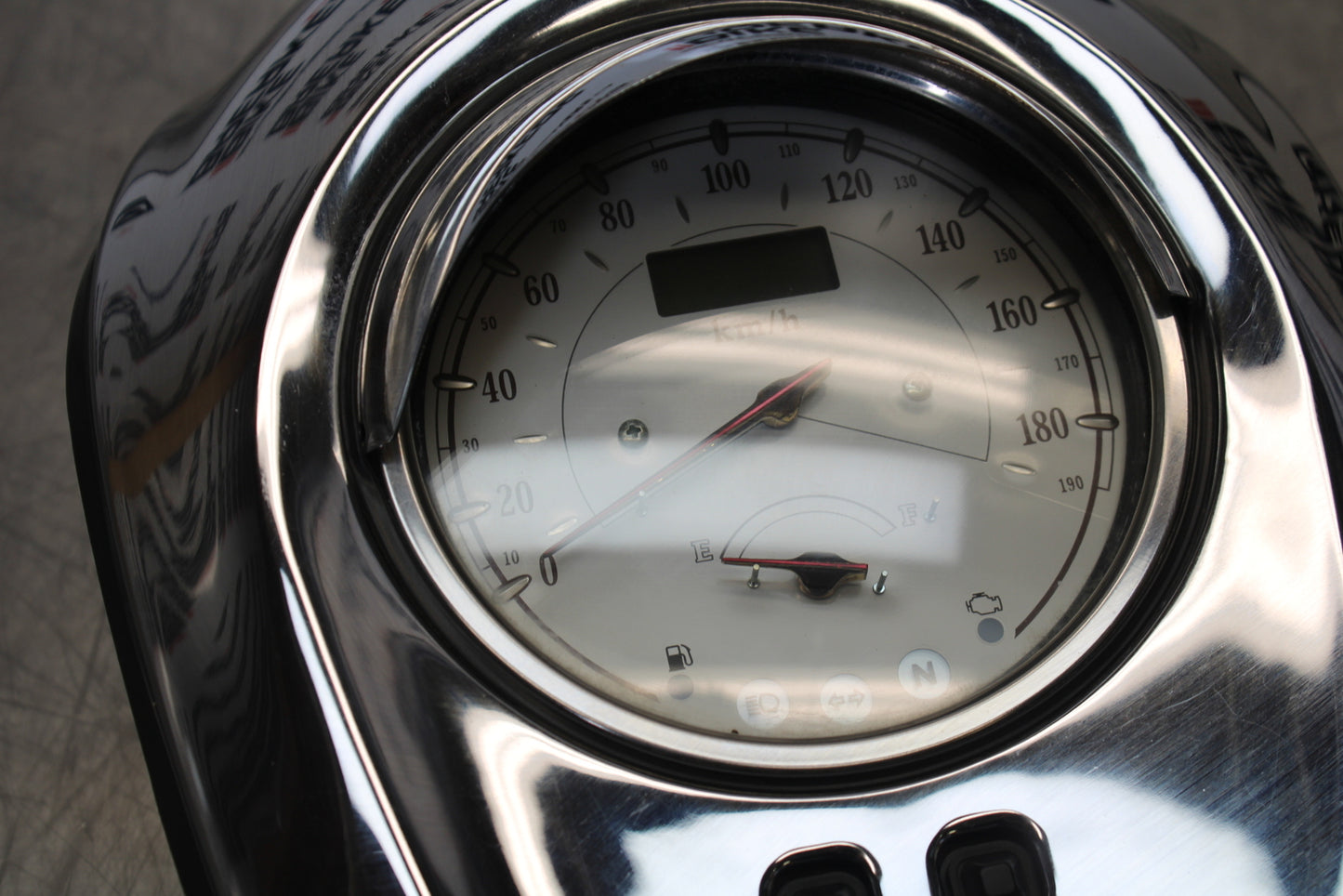 04 YAMAHA ROAD STAR XV1700A GAUGES METER SPEEDO TACH BB155