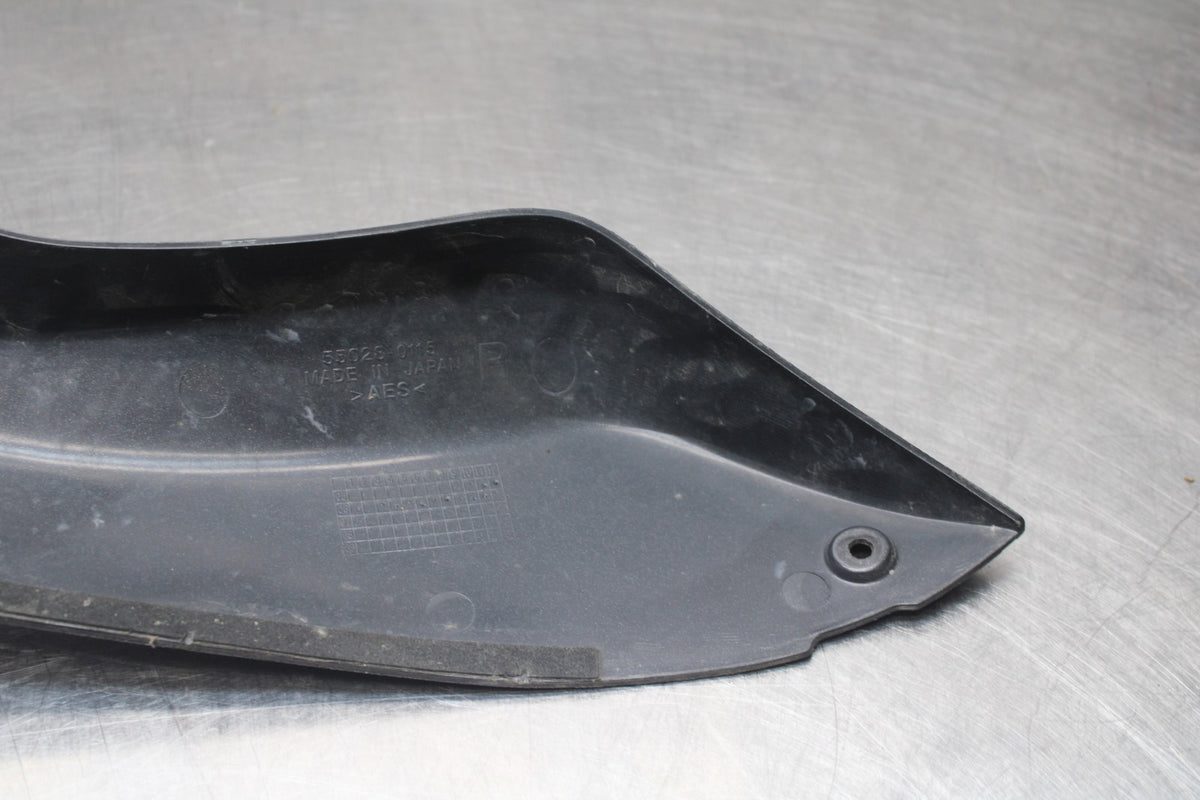 07 KAWASAKI NINJA 650 EX650 RIGHT FRONT UPPER SIDE FAIRING COWL PLASTIC BB844