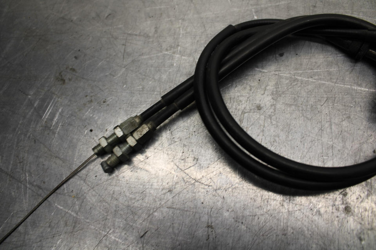 2002 Suzuki GSXR1000 THROTTLE CABLES LINES 58300-35F00 58300-35F10 BB73