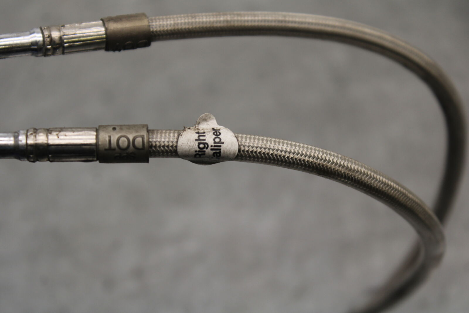 05-06 SUZUKI GSXR1000 AFTERMARKET BRAIDED FRONT BRAKE CALIPER HOSES LINES BB677