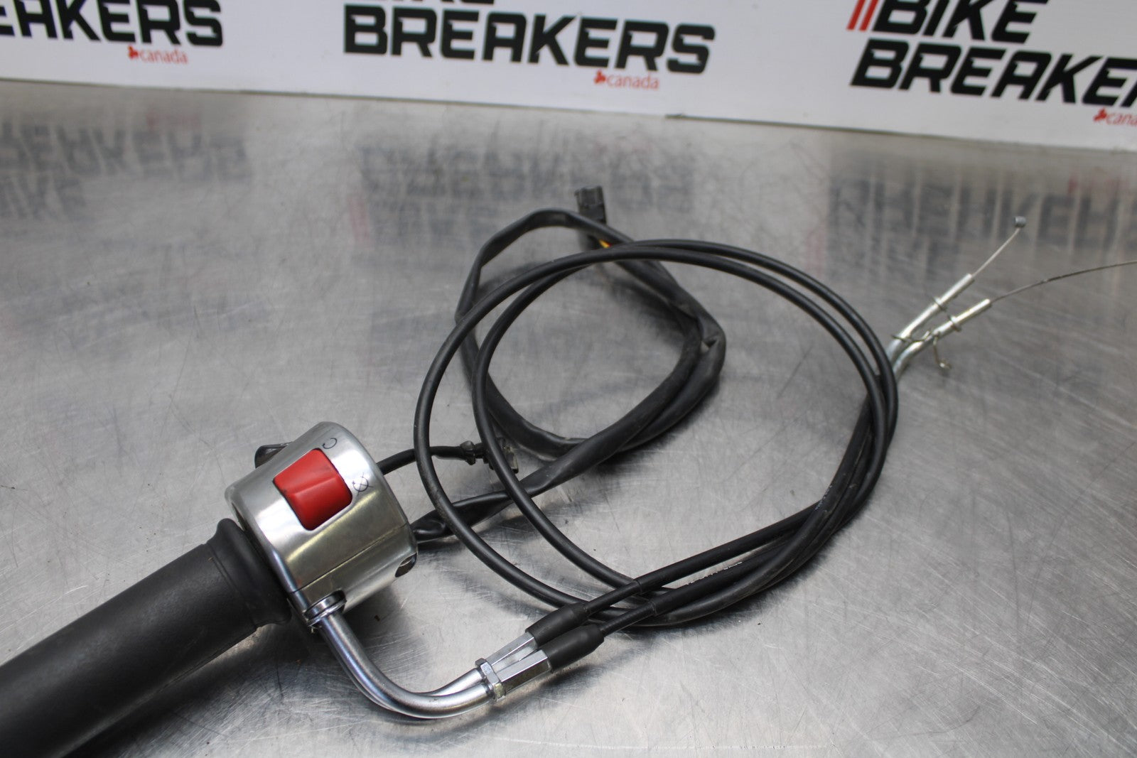 08 KAWASAKI VULCAN 900 RIGHT CLIP ON HANDLE KILL OFF START SWITCH SWITCHES BB184